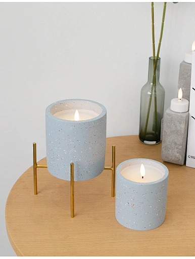 flameless wax candles
